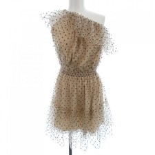 Gucci Dress Beige/Black Dot Size 36 Used