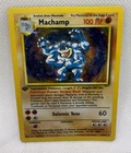 Pokemon TCG GREEN DOT ERROR 1st Edition Machamp 8/102 Base Set Holo MISPRINT