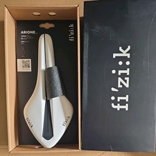Fizik ARIONE R3 Open Saddle - KIUM Rail - White  - NEW! RRP £145 131MM Width