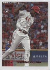 2020 Topps Stadium Club Red Foil Aristides Aquino #36 lu0