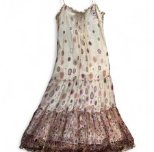 Beaubois 100% Silk Vintage Y2K Dress! Size - Small