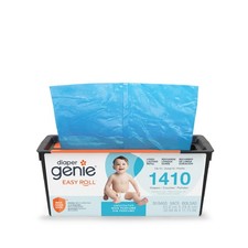 Diaper Genie Easy Roll Refill 30 Bags Odor Control I000381 Holds 1410 Newborn