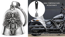 Guardian MC Angel Biker Motorcycle Bell BLKHANGER Lucky Charm FIT ALL HD