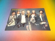 IN EXTREMO medieval rock band signed autograph on autograph card