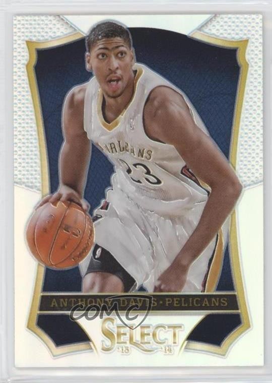 2013-14 Panini Select Silver Prizm Anthony Davis #71 6l7