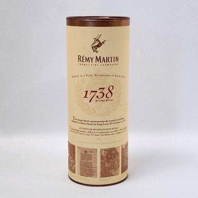 Remy Martin Empty Tube Cognac Fine Champagne 1738 Accord Royal TUBE ONLY