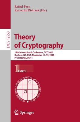 Theory of Cryptography Krzysztof Pietrzak