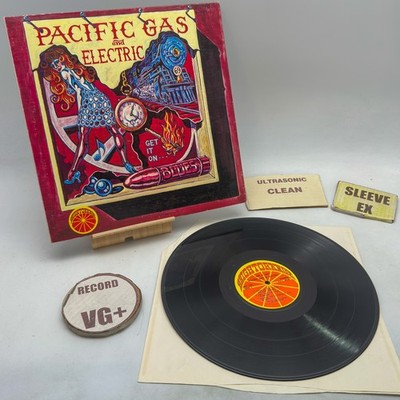 Pacific Gas & Electric - Get It On VG+/EX 1969 Ultrasonic Clean Vinyl