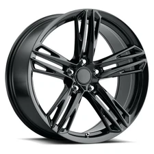 20" Voxx Replica Camaro ZL1-1LF Gloss Black Wheel 20x9 5x120 27mm Rim