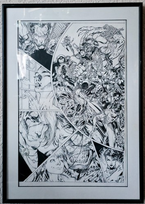 #ad Gen 13 Limited Series 1994 J. Scott Campbell Art; Joseph Gott Ink 1 of 7 $1200.00