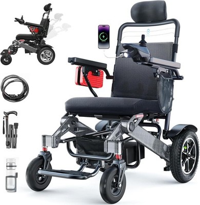 Reclining Electric Wheelchairs for Adults & Seniors 30 Miles Range 400 lbs Power