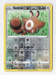 Sentret 135/189 Reverse Holo Common Darkness Ablaze