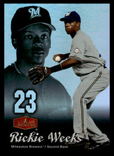 2006 Flair Showcase Rickie Weeks #7 Milwaukee Brewers MLB Baseball