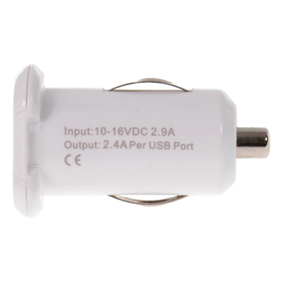 Scosche Revolt 2-Port USB Charger Dual 12W Watt 5V Volt Ports White (Pack of 20) - Image 4 of 4