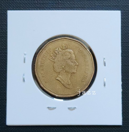 1995 Canada $1 One Dollar Loonie Canadian Coin - Picture 2 of 2