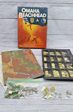 Omaha Beachhead Battle for the Bocage 1987 Board Game -