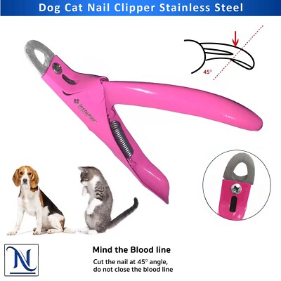 Dog Cat Paw Claw Professional Clipper Toe Nail Cutter Pet Grooming Nail Care New