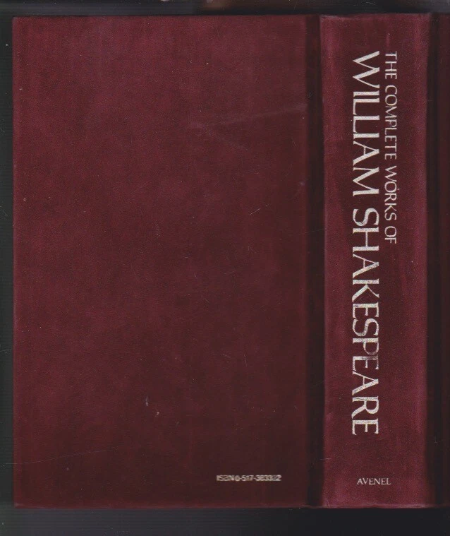 The Complete Works Of William Shakespeare Suede Hardcover 1975 VG Foto 2 de 4