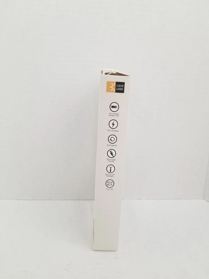 Banco de alimentación USB CASE LOGIC + Linterna LED 8000 mAH 2AMP Smartphone Tabletas Foto 4 de 4