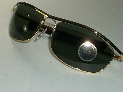 1980s VINTAGE B&L RAY-BAN USA L0255 GEP G15 OLYMPIAN I DLX 1980s VINTAGE B&L RAY-BAN USA L0255 GEP G15 OLYMPIAN I DLX