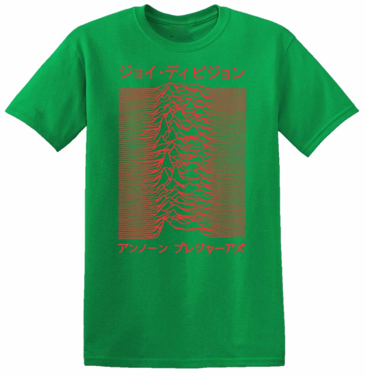 JOY DIVISION Unknown Pleasures T-Shirt Japanese Factory JOY DIVISION Unknown Pleasures T-Shirt Japanese Factory