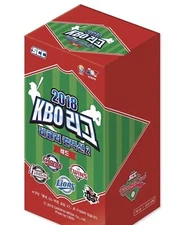 2018 SCC KOREA BASEBALL RED SEALED UNOPEN 1 BOX (20 PACK)