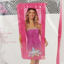 Barbie Doll in Box Costume Adult Pink Halloween Party Womens Movie Inspired NEW