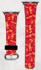 USC Trojans Apple Watch Band NEW 38/40/41 42/44/45 University Of Southern Cal
