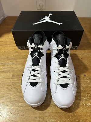 Men's Sizes 7-12 Nike Air Jordan 6 Retro Reverse Oreo Black White