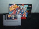 SNES Super Nintendo Entertainment System NCAA Basketball W/ BOX WORKS Tested