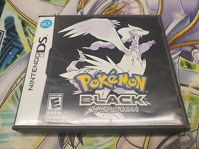 Pokemon Black Version (Nintendo DS) - CASE & MANUAL ONLY - NO GAME