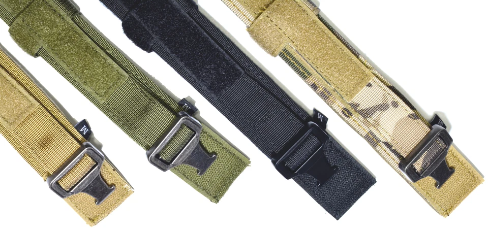 Leash + Collar Heavy Duty K9 Tactical Training Pet Dog Metal Buckle M, L, XL New - Image 4 of 4