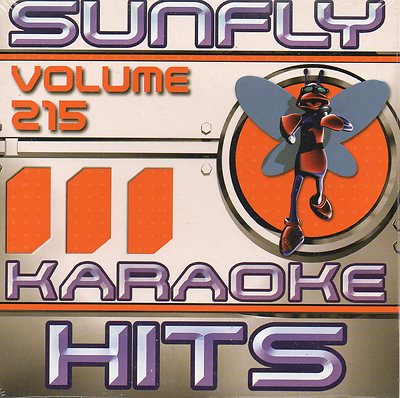 Sunfly Karaoke Hits - SF215 - Lemar, Ronan Keating, Jamelia CDG Disc