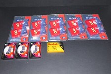 videocassette 8mm per videocamera - Sony TDK Kodak - 60 e 90 minuti - 14 pezzi