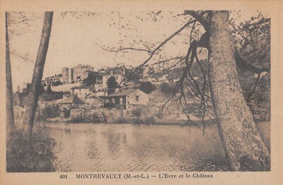 CPA Montrevalt L'Evre Et Le Château - Maine Et Loire (49) - Carte Postale Ancienne
