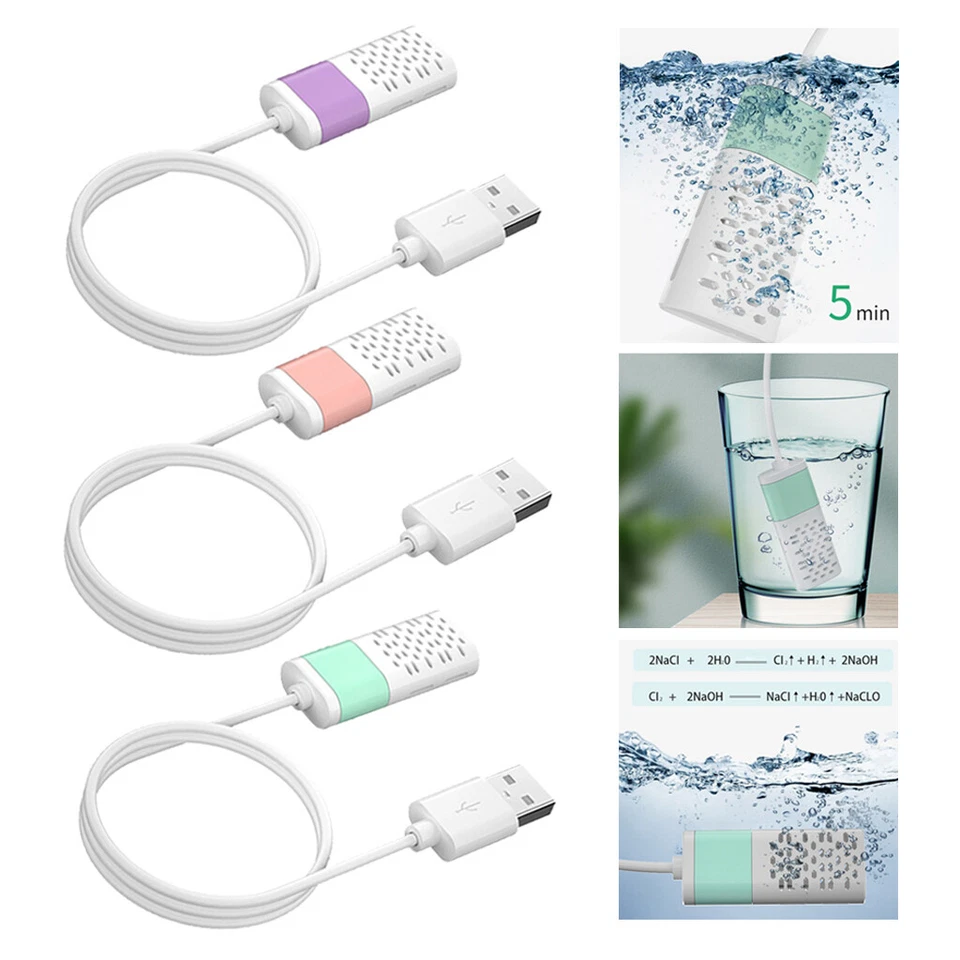 Mini 5V USB Hypochlorous Acid Water Disinfection / Sterilizing Making Machine