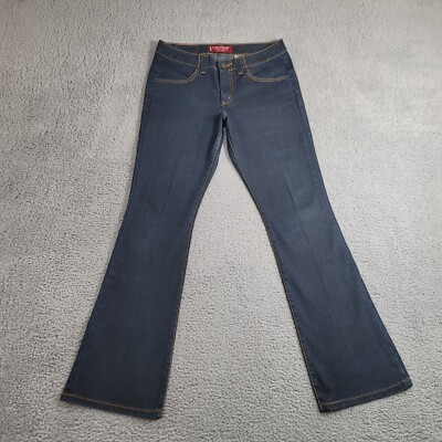 Vintage Levi's 525 Jeans Womens 8 Blue Nouveau Downtowner Boot Cut