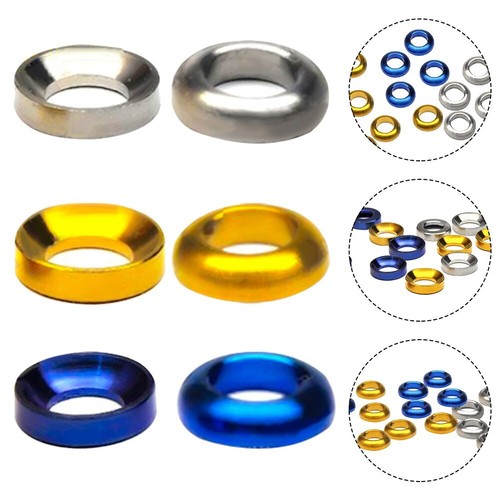 Titanium Alloy M6 Concave Convex Washer for Bike Disc Brake Caliper Spacer eBay