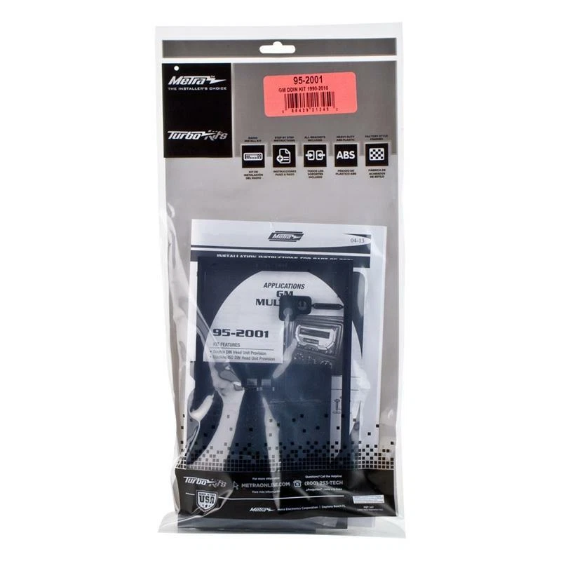 Kit múltiple de tablero de instalación estéreo doble DIN Metra 95-2001 para Select 1995-2012 GM Foto 2 de 2
