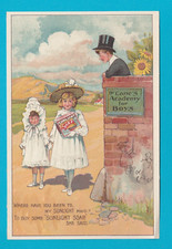 LEVER BROTHERS - ADVERTISING CARD - SUNLIGHT SOAP (B)