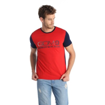 Giorgio Di Mare T-Shirt rot XL UVP 78£ TD7 RR 01