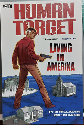 Human Target Vol. 02 ''Living in Amerika'' (Sammelband) 2010 Vertigo englisch