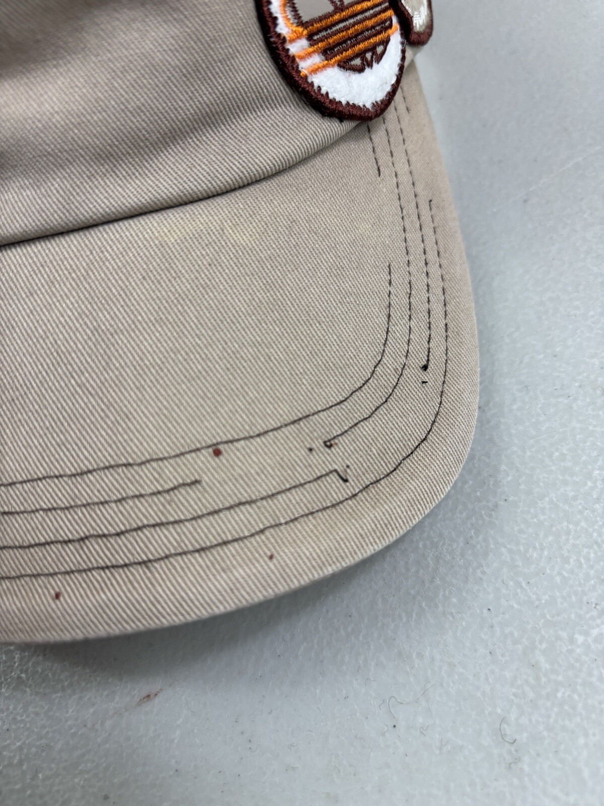 Adidas Visor Hat Adjustable Strap-back Cap Patche… - image 4