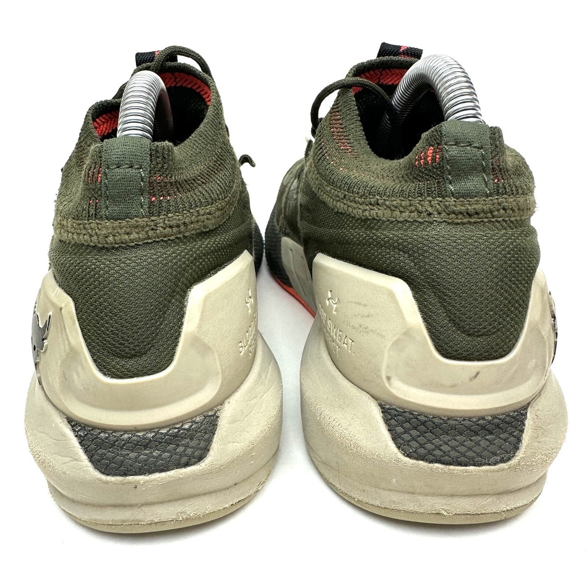 Under Armour Mens Size 7 Green HOVR Project Rock 2 Training Shoes Athletic Men main image 2