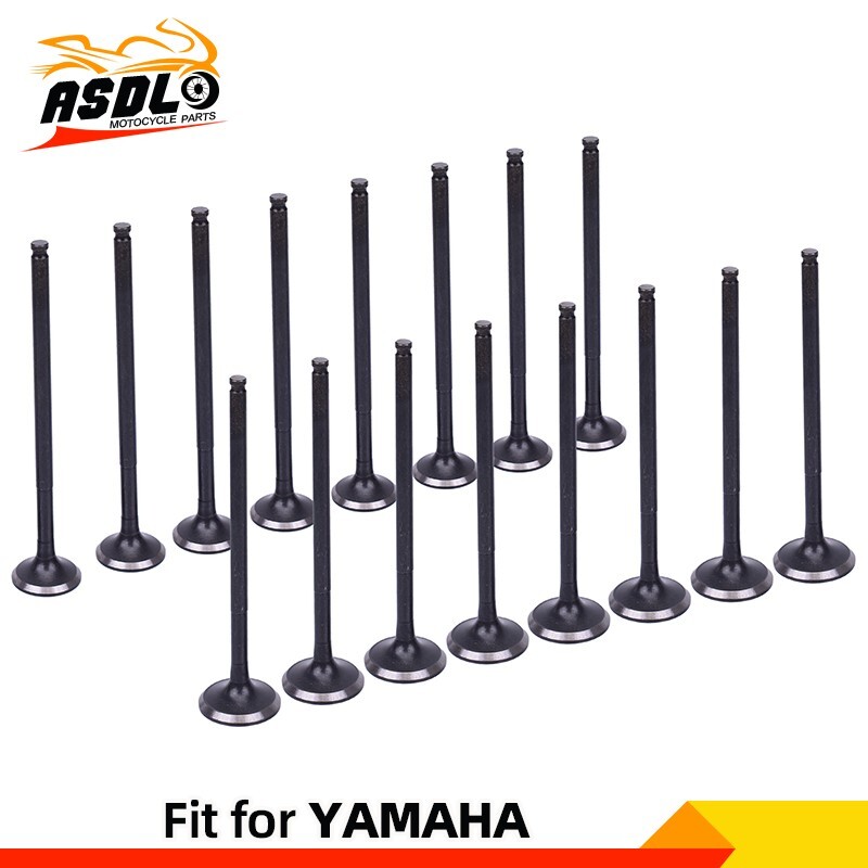 8Pair Intake Exhaust Valve For Yamaha FZ400 FZR400 86-87