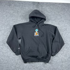Dragonball Z Primitive Hoodie Adult S Black Long Sleeve Pullover Graphic Mens