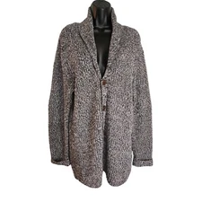 Jingle my Bells Knit Cardigan Sweater Open Front Casual XXL