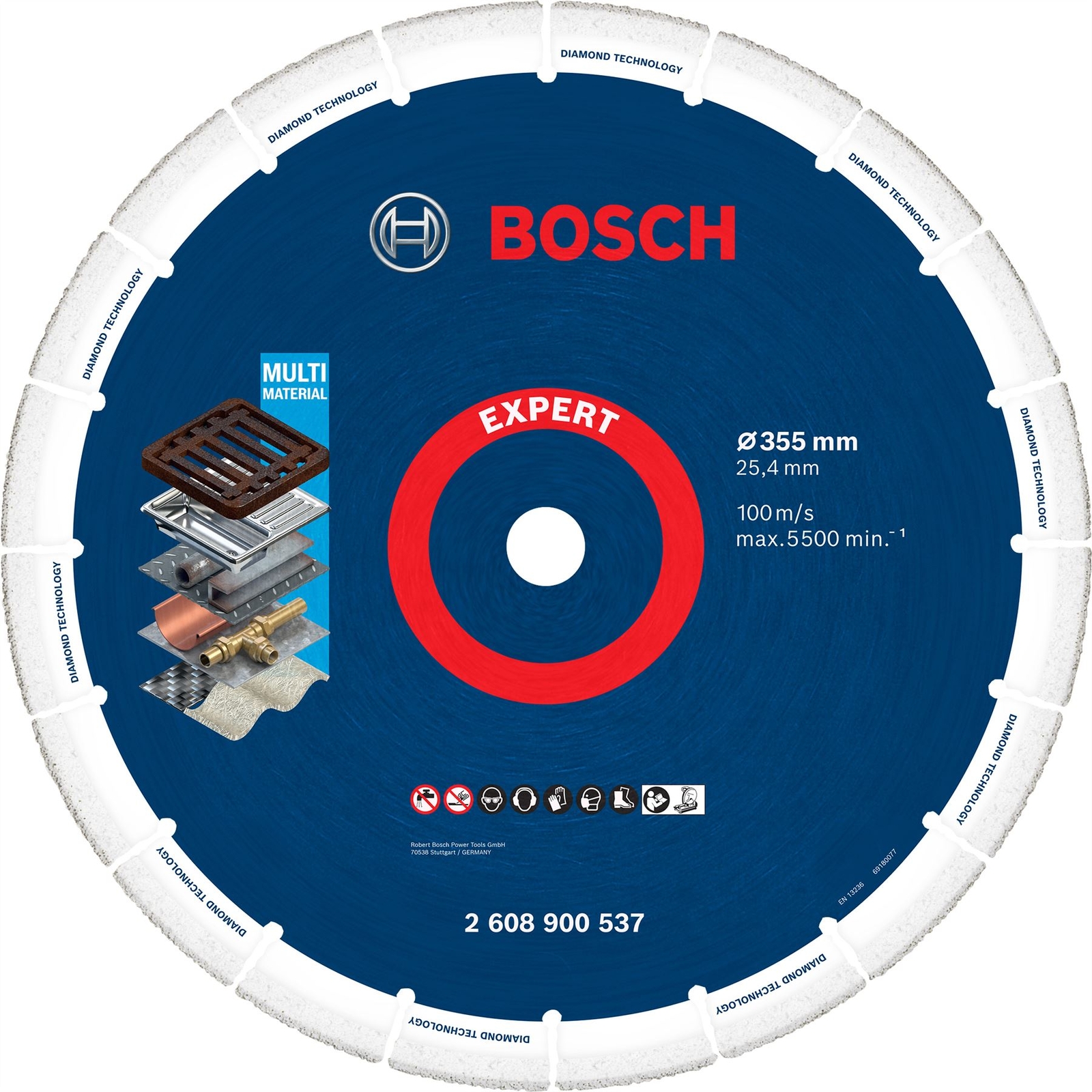Bosch Professional Bosch Expert Diamond Metal Cutting Disc - Image 2