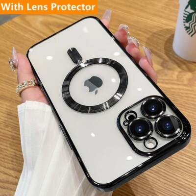 Fashion Magnetic Case For Magsafe For iPhone 14 13 12 11 15 Pro Max 14 Plus Plat