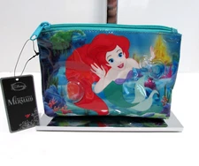 Disney Loungefly Ariel Little Mermaid Cosmetic Make-up Bag NWT RARE